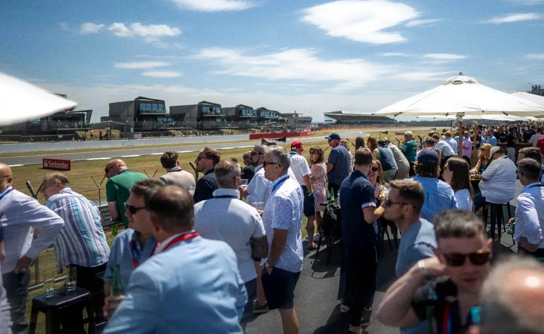 Hospitality at the British Grand Prix