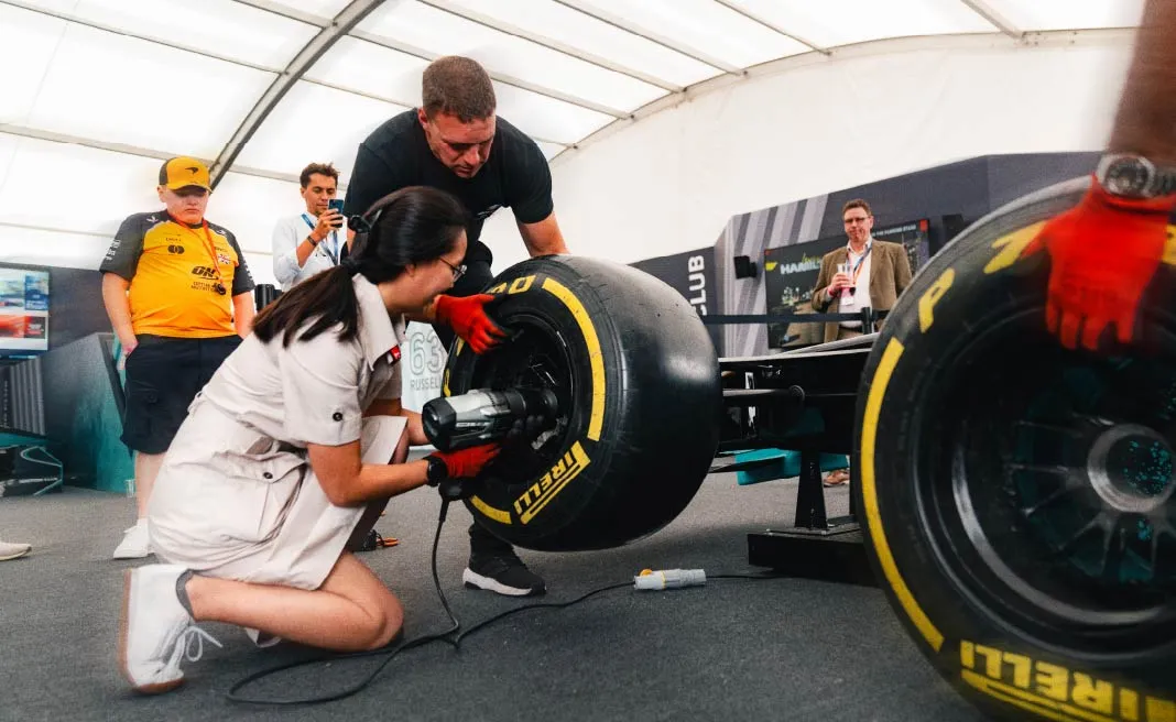 Hospitality at the British Grand Prix