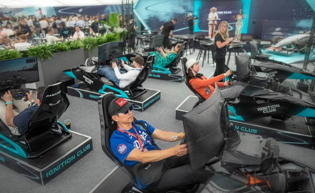 Hospitality at the British Grand Prix