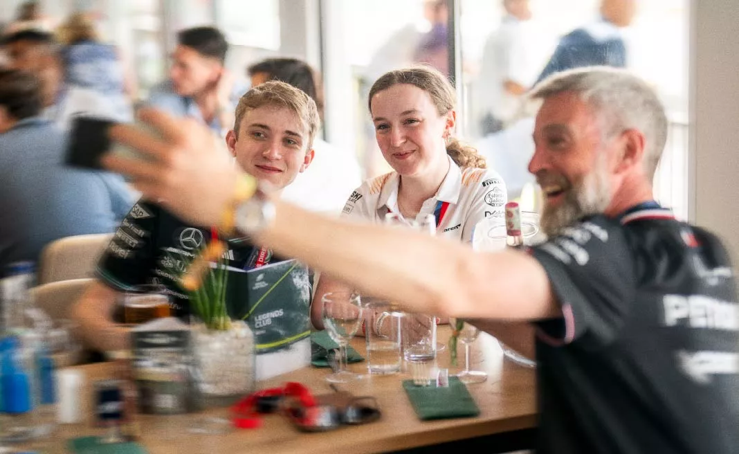 Hospitality at the British Grand Prix