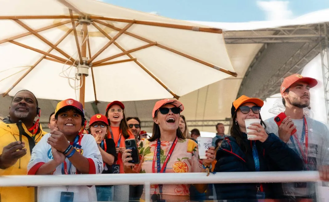 Hospitality at the British Grand Prix