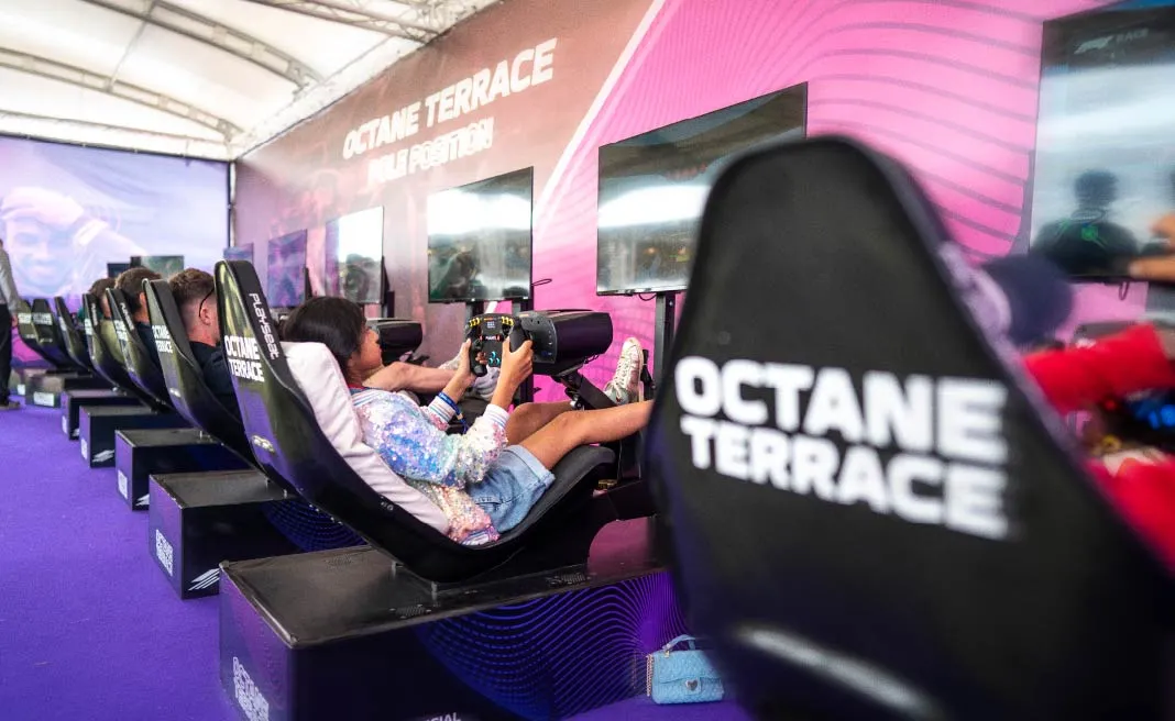 Hospitality at the British Grand Prix