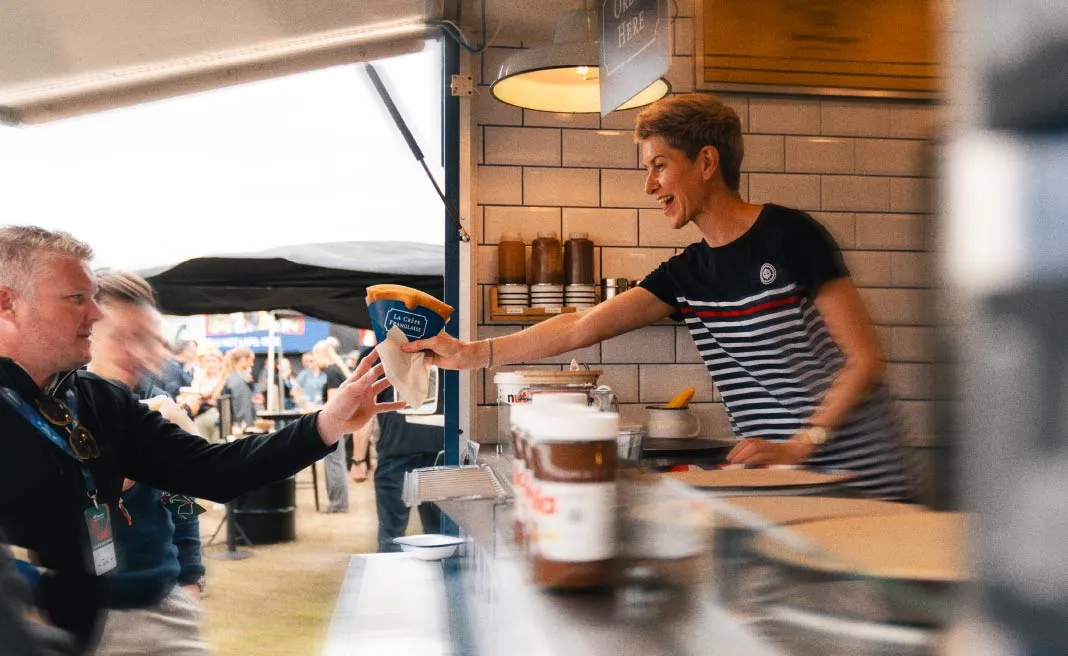 Hospitality at the British Grand Prix