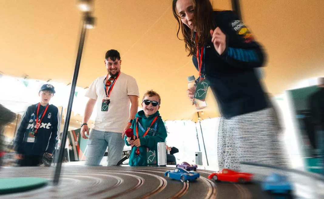 Hospitality at the British Grand Prix