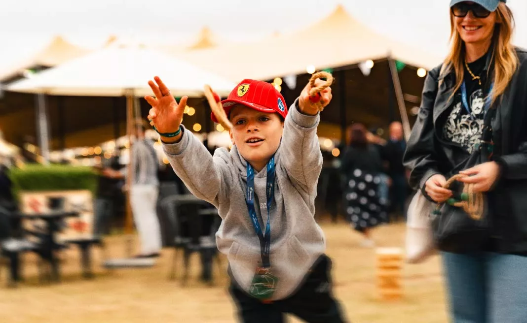 Hospitality at the British Grand Prix