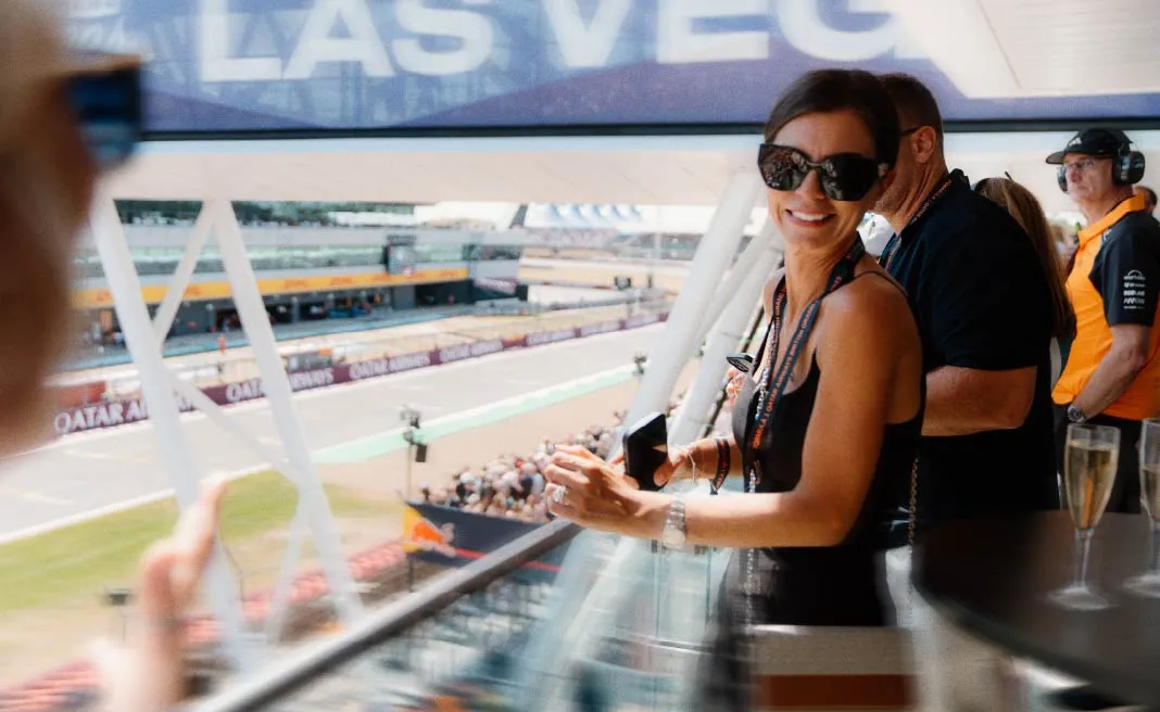 Hospitality at the British Grand Prix
