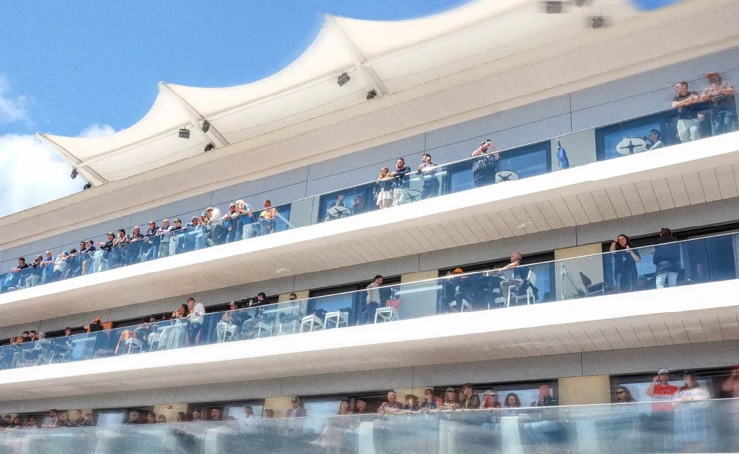 Hospitality at the British Grand Prix