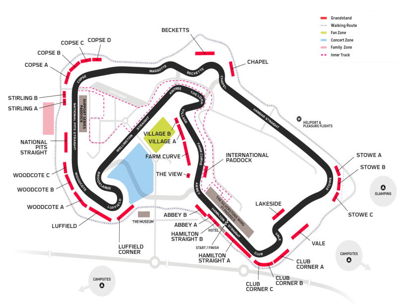 Formule 1 Stand Silverstone