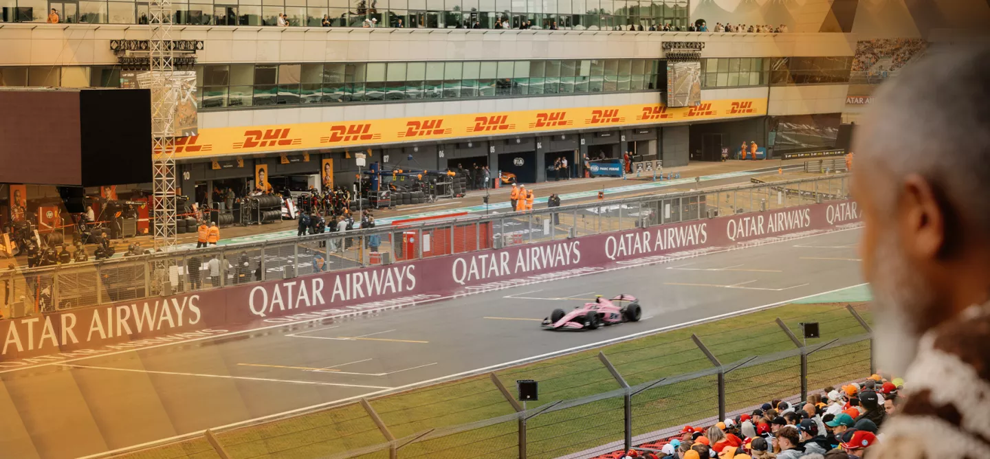 Hilton starting grid VIP & exclusive