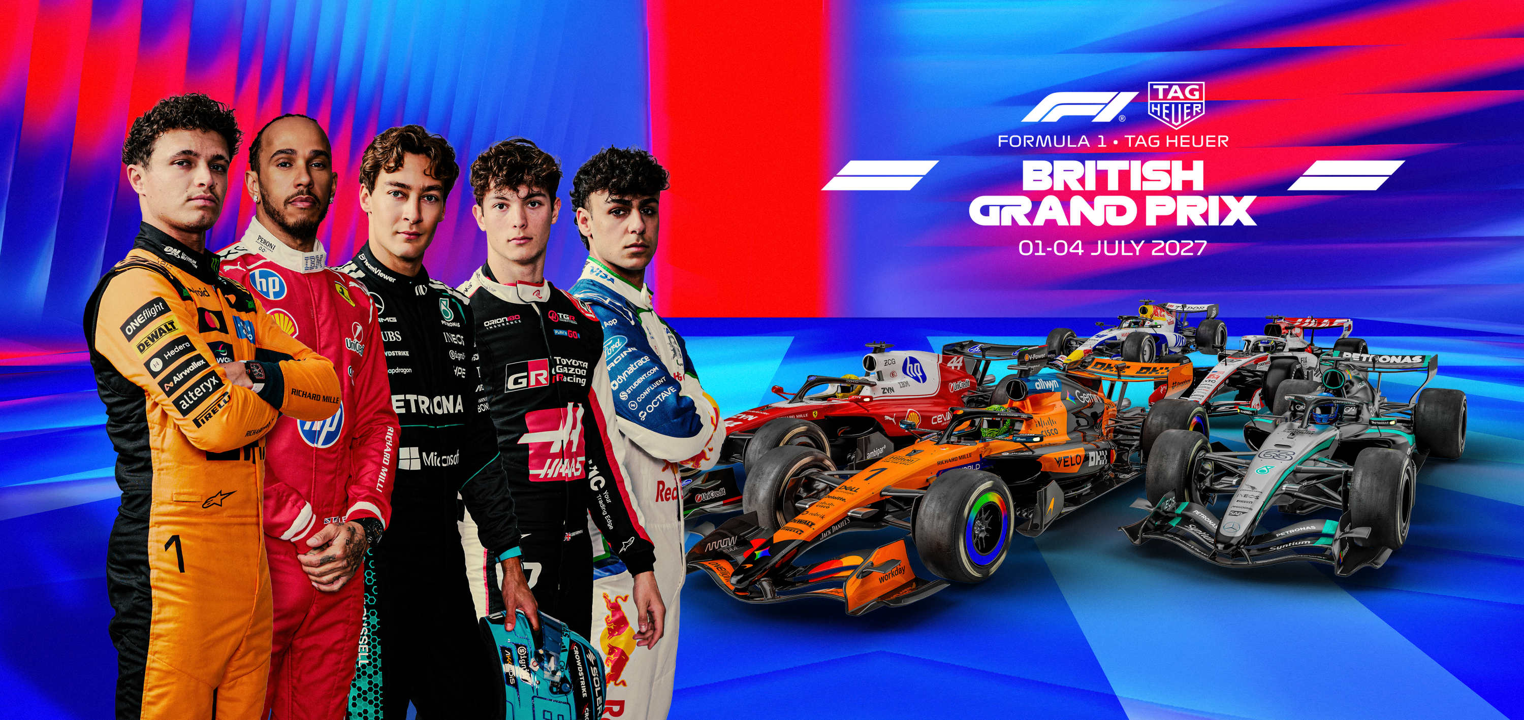five f1 british drivers
