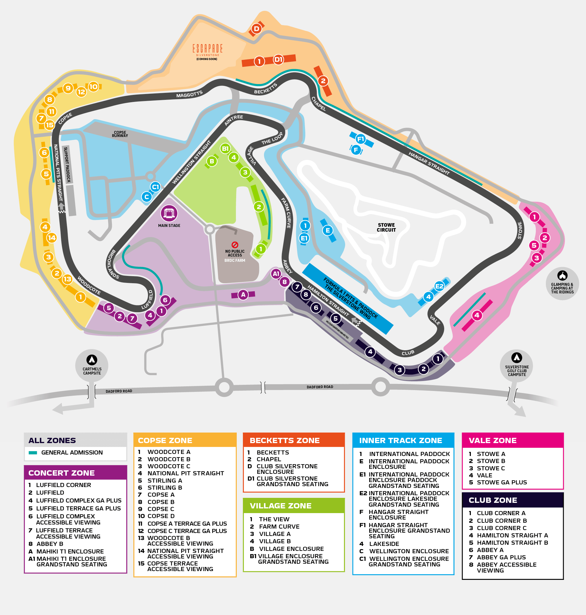 F1 master map 2024