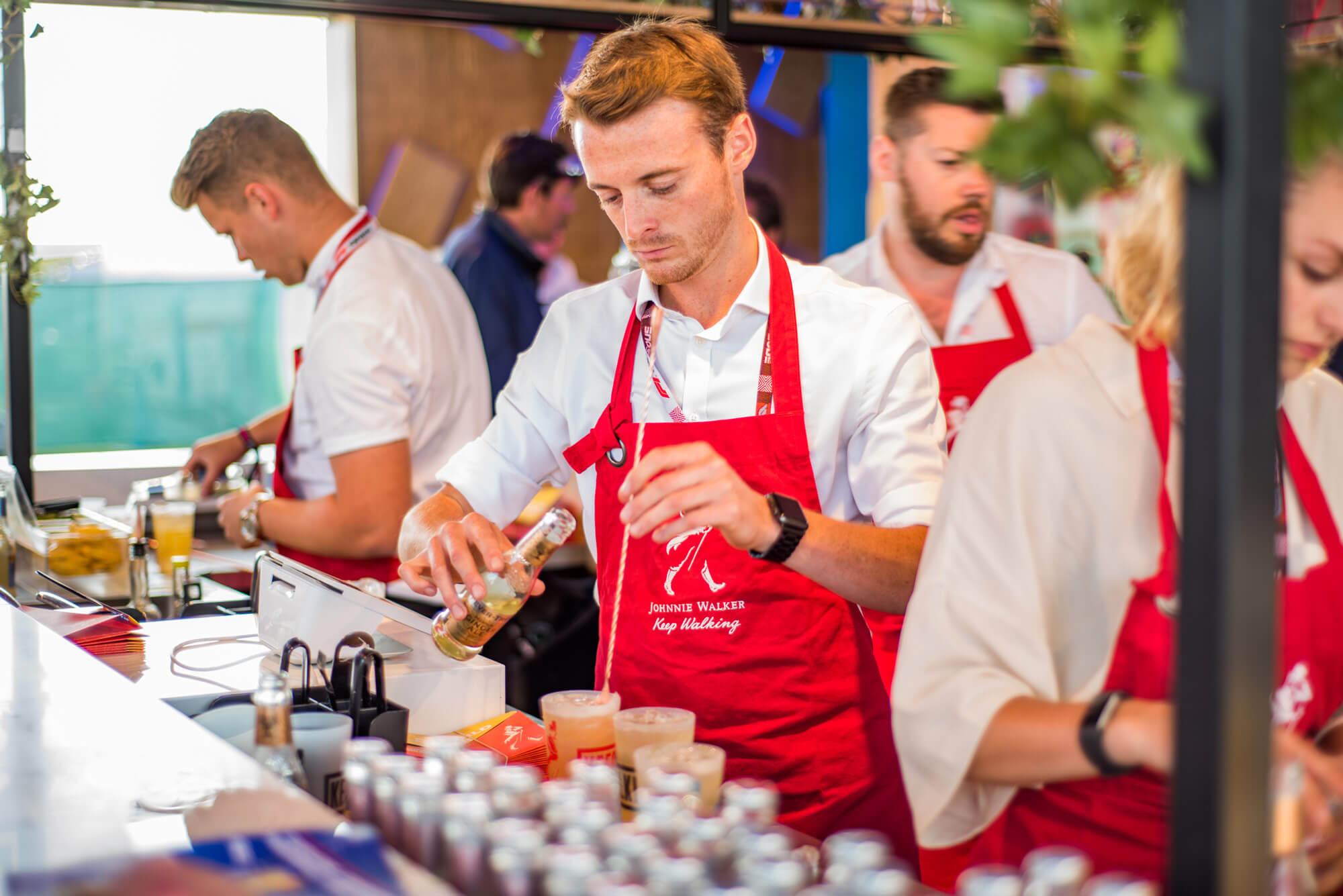 F1 catering with Freemans in 2019