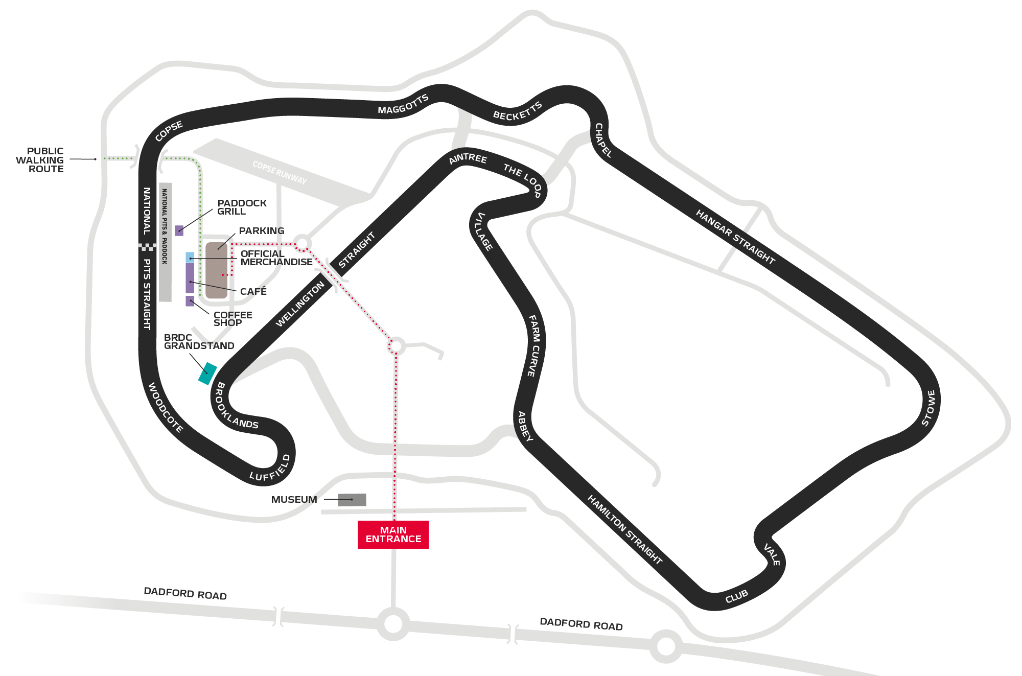 GP circuit event map