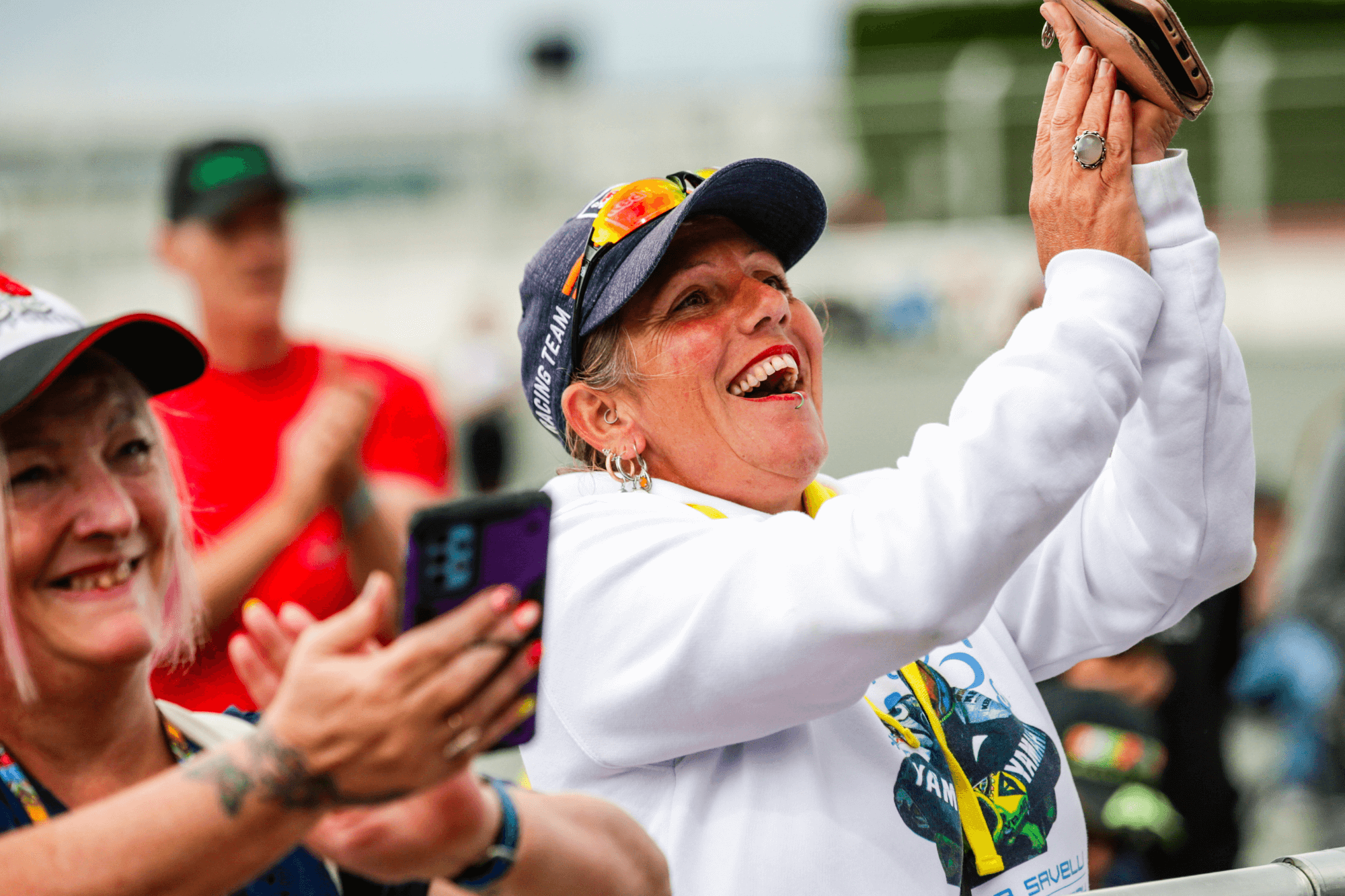 Fans at MotoGP