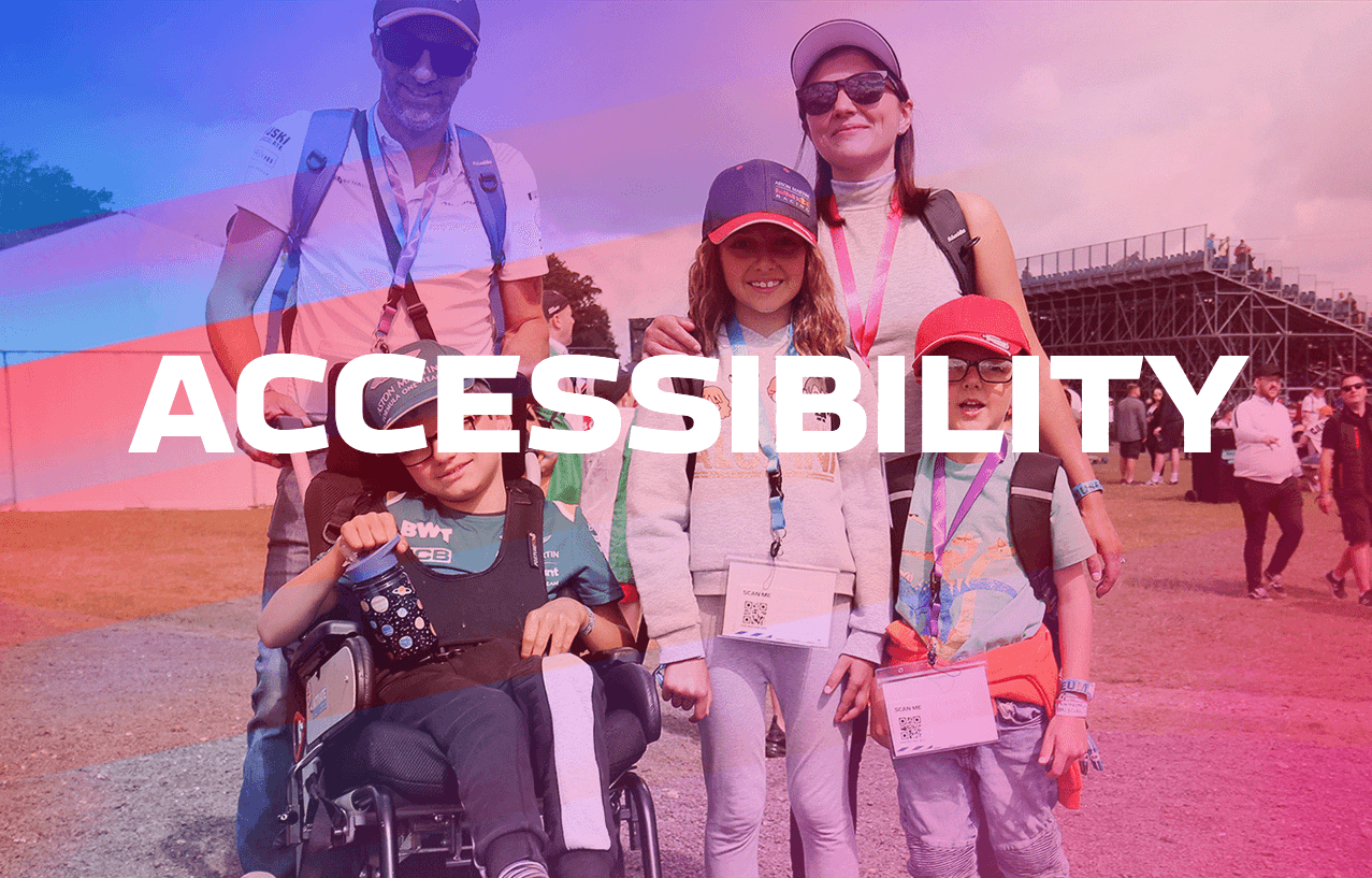 F1 accessibility