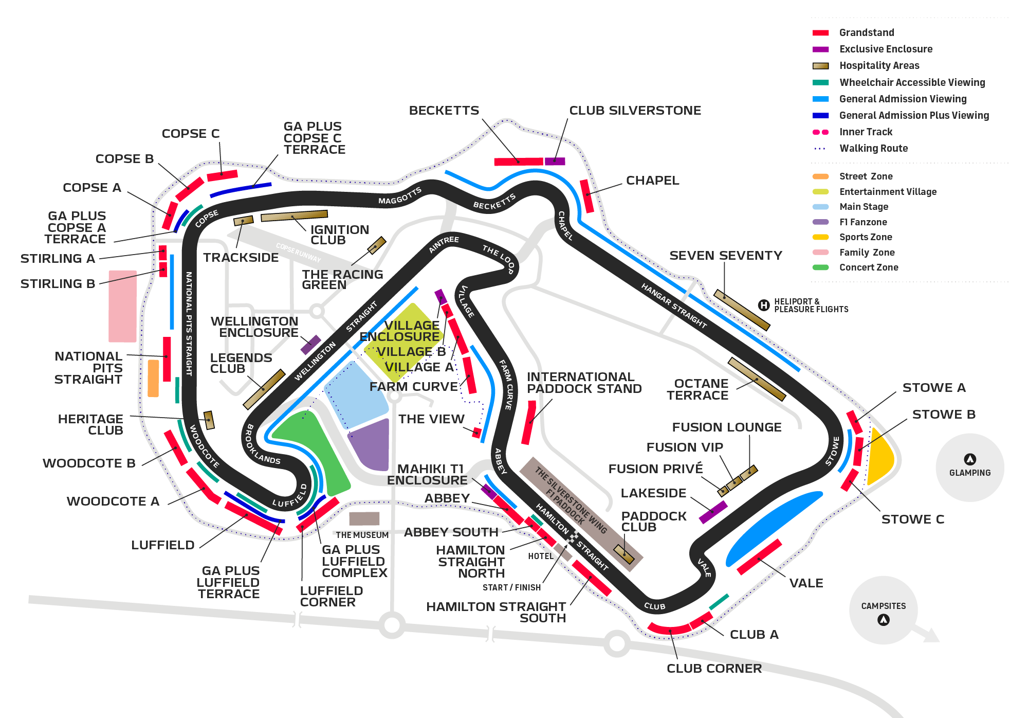 Silverstone F1 Full Map May 22