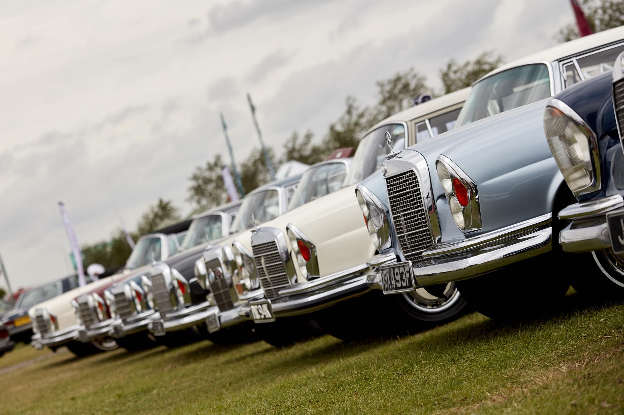 Car clubs at the Classic