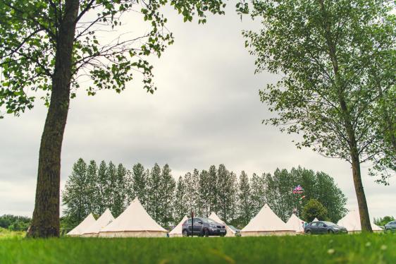 Camping at Silverstone Golf Club