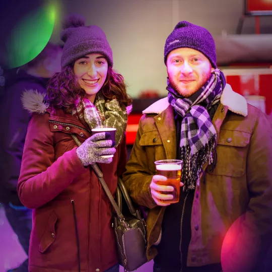 Festive food and drink