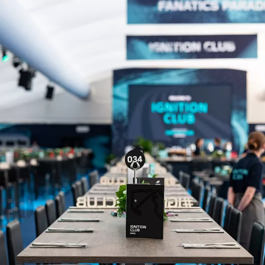 Ignition Club Formula 1 Hospitality