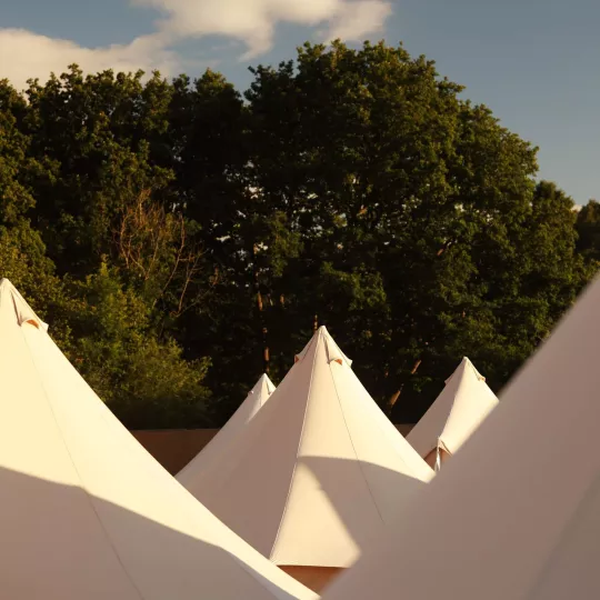 glamping tents