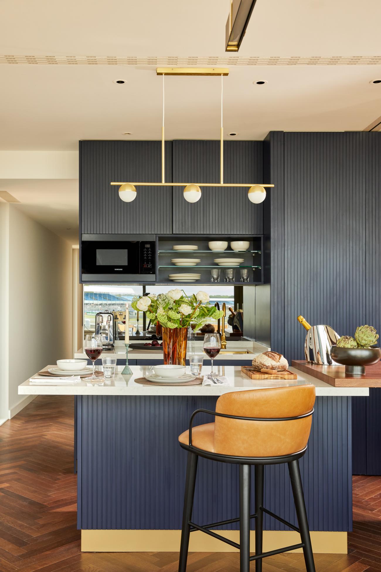 Kitchen and dining area