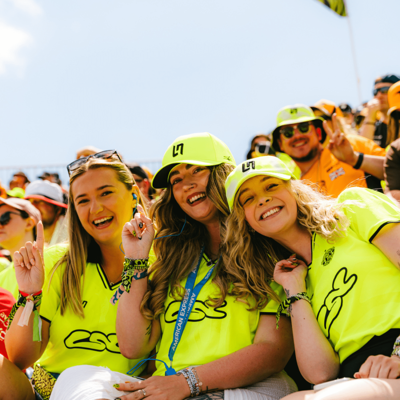 fans in the landostand
