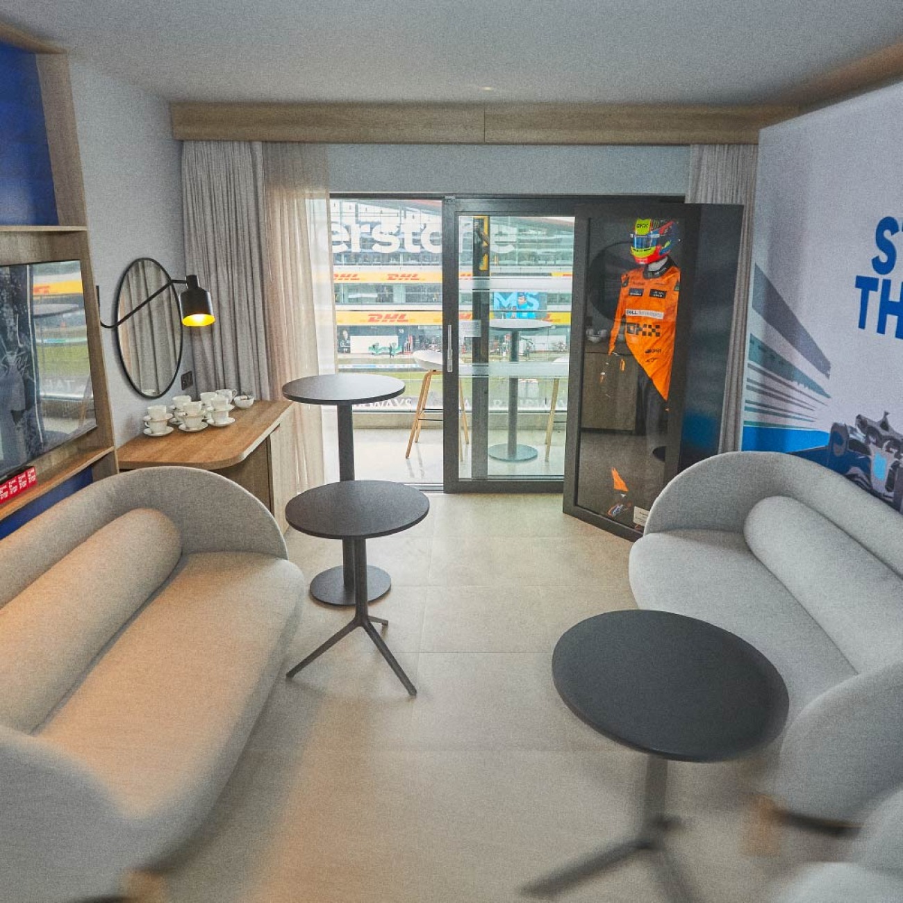 Hospitality at the British Grand Prix