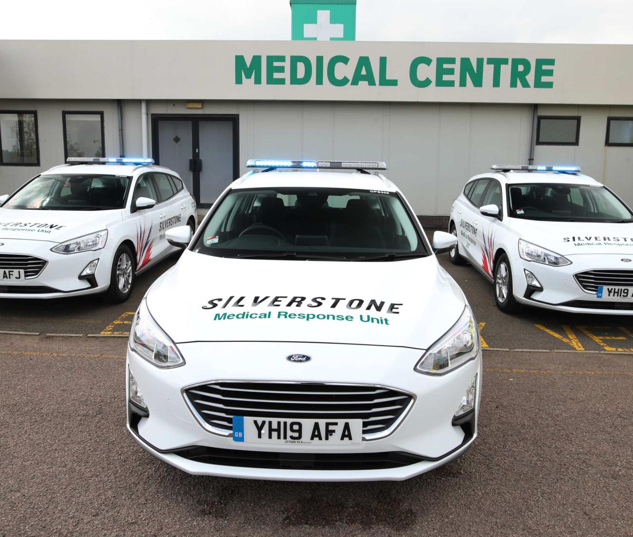 Medical fleet at silverstone