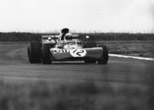 Jackie Stewart setting new lap record