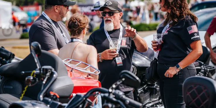 bike fans at motogp