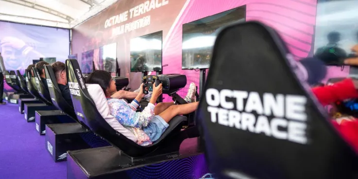 Hospitality at the British Grand Prix