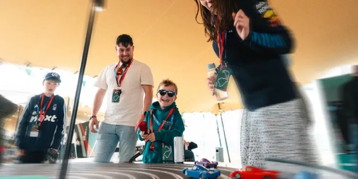 Hospitality at the British Grand Prix