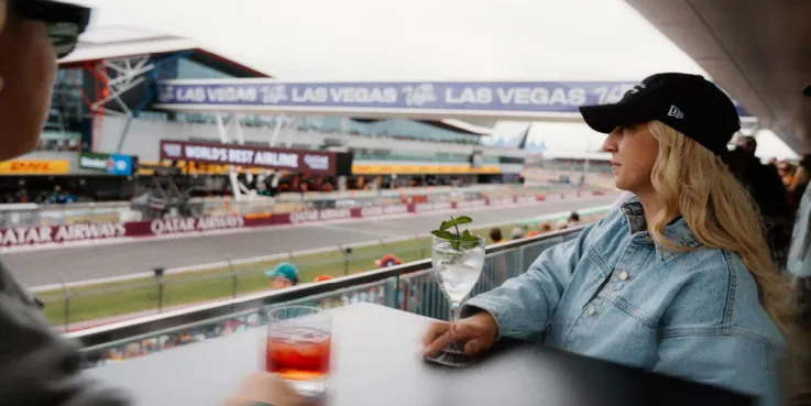 Hospitality at the British Grand Prix
