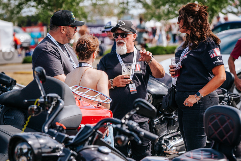 bike fans at motogp