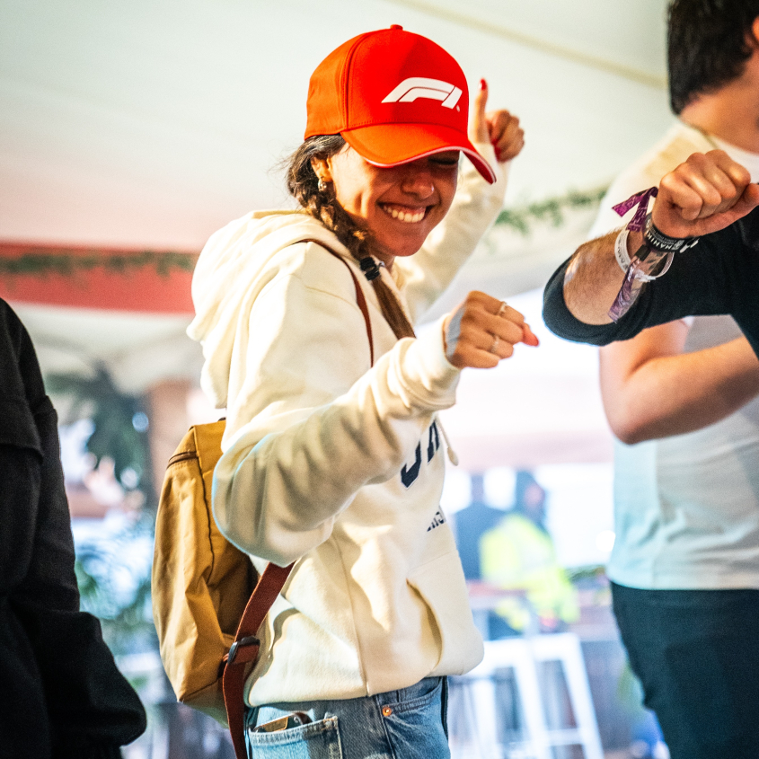 fan at british grand prix
