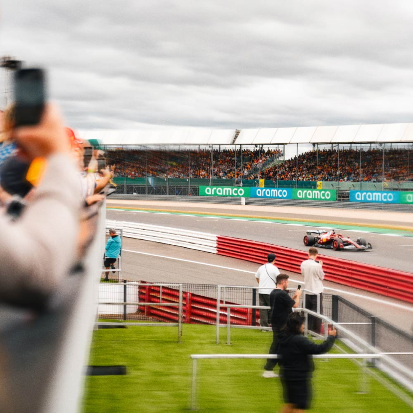 Hospitality at the British Grand Prix