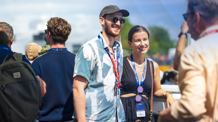 Sprint race hospitality