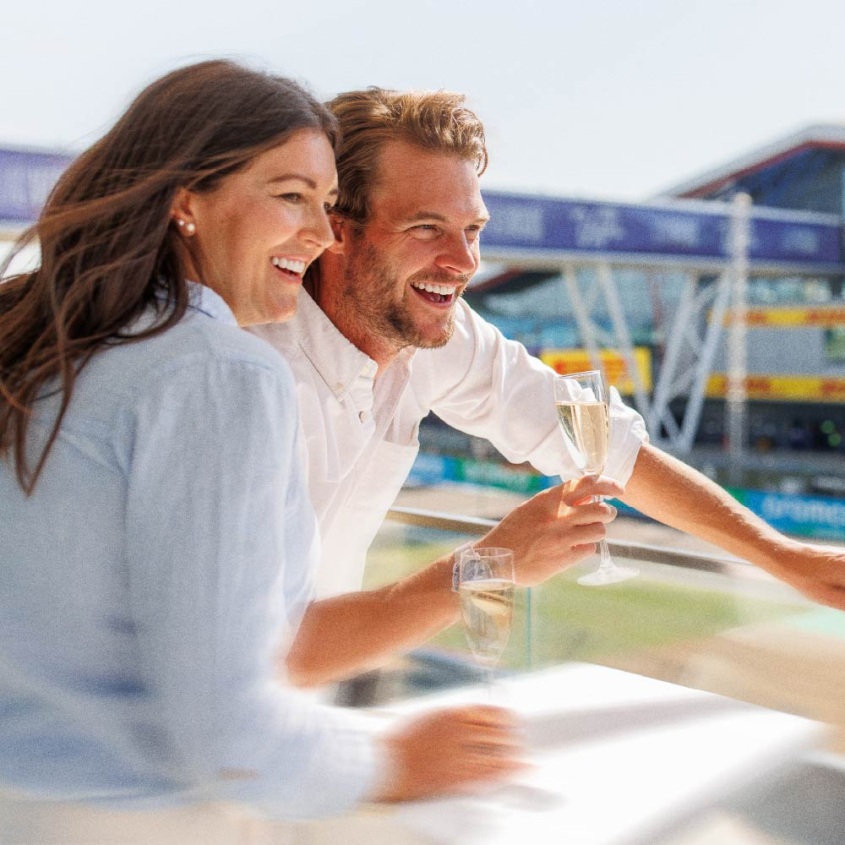 Hospitality at the British Grand Prix