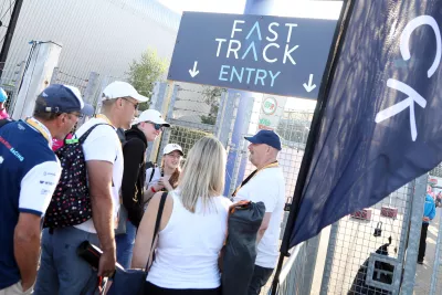 Formula 1 Fast Track entrance
