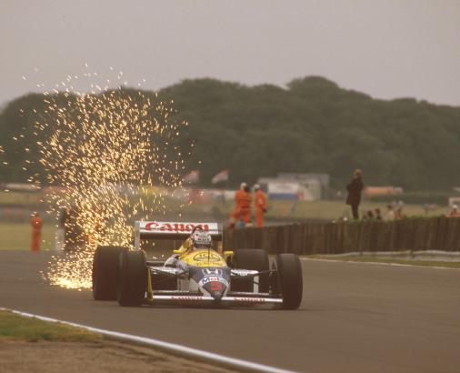 1987 british grand prix winner nigel mansell