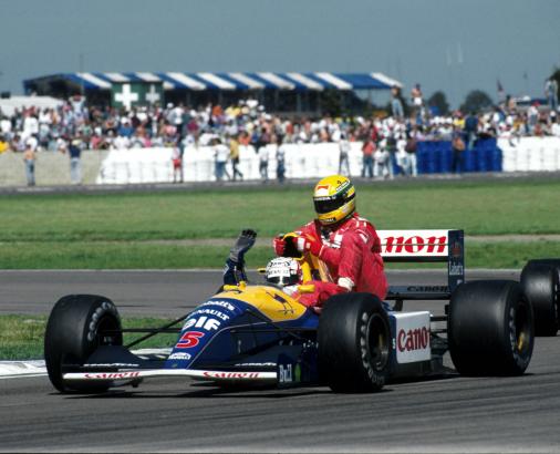 1991 british grand prix winner nigel mansell