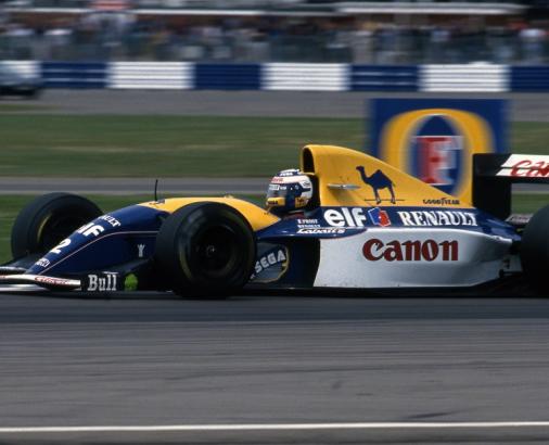 1993 british grand prix winner alain prost 