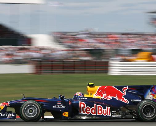 2010 british grand prix winner Mark Webber